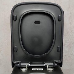Унитаз Bloomix Sherl 2604 matt black безободковый