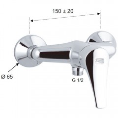 Смеситель для душа Remer Giga G33