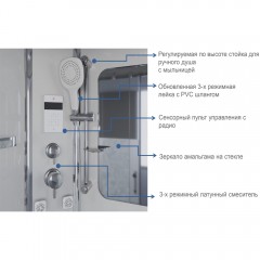 Душевая кабина Niagara Ultra NG-303-01R