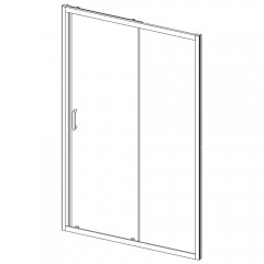 Душевая дверь Vincea Alpha VDS-3AL150MT