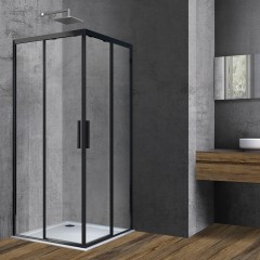 Душевое ограждение Vincea Soft VSS-3SO900CLB