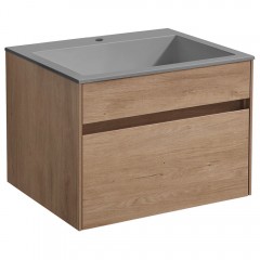 Тумба с раковиной Vincea Chiara 600 N.Oak