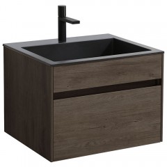 Тумба с раковиной Vincea Chiara 600 R.Oak