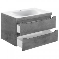 Тумба с раковиной Vincea Fine 800 Beton