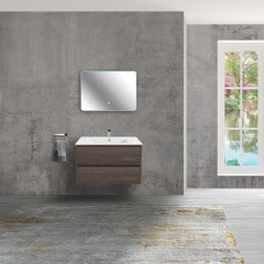 Тумба под раковину Vincea Gio 800 R.Oak VMC-2G800RO