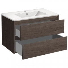 Тумба под раковину Vincea Gio 800 R.Oak VMC-2G800RO