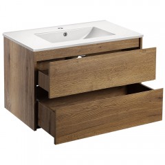 Тумба под раковину Vincea Gio 800 T.Oak VMC-2G800TO