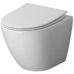 Инсталляция Geberit 458.124.21.1 + унитаз Niagara Vista NG-9301 безободковый с сиденьем
