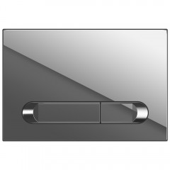 Инсталляция Cersanit Link Pro + кнопка Estetica хром глянцевый + унитаз Cersanit City Clean On DPL EO slim с сиденьем A64121