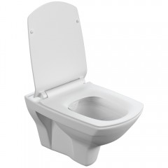 Инсталляция Cersanit Vector + кнопка Corner белый + унитаз Cersanit Carina XL Clean On DPL EO slim с сиденьем A64119