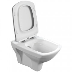Инсталляция Cersanit Vector + кнопка Corner белый + унитаз Cersanit Carina XL Clean On DPL EO slim с сиденьем A64119