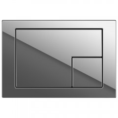 Инсталляция Cersanit Vector + кнопка Corner хром глянцевый + унитаз Cersanit Carina XL Clean On DPL EO slim с сиденьем A64441