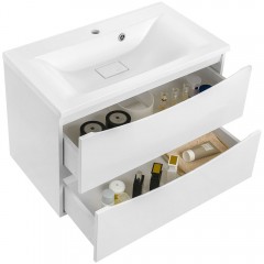 Тумба с раковиной Vincea Mia 750 G.White