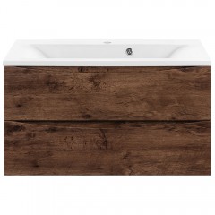 Тумба под раковину Vincea Mia 900 R.Wood VMC-2MA900RW