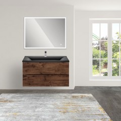 Тумба под раковину Vincea Mia 900 R.Wood VMC-2MA900RW