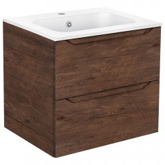 Тумба с раковиной Vincea Norma 600 R.Wood