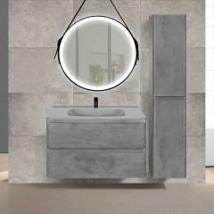 Тумба с раковиной Vincea Vico 800 Beton