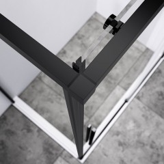 Душевое ограждение Vincea Slim-N VSR-4SN8012CLB