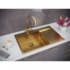 Мойка кухонная Paulmark Kroner PM217851-BGL