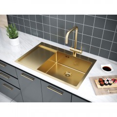 Мойка кухонная Paulmark Kroner PM217851-BGR