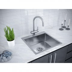 Мойка кухонная Paulmark Kroner PM215951-BS