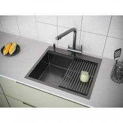 Мойка кухонная Paulmark Kroner-Pro PM705951-GM