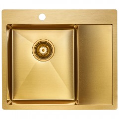 Мойка кухонная Paulmark Kroner PM225951-BGL