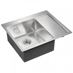 Мойка кухонная Paulmark Kroner PM225951-BSL