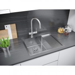 Мойка кухонная Paulmark Kroner PM225951-BSL