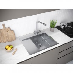 Мойка кухонная Paulmark Kroner PM225951-BSR