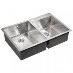 Мойка кухонная Paulmark Kroner PM237851-BS