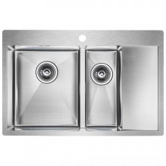 Мойка кухонная Paulmark Kroner PM227851-BSL