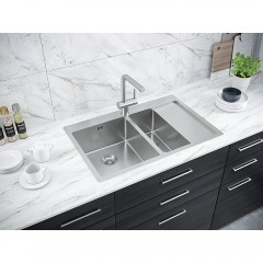 Мойка кухонная Paulmark Kroner PM227851-BSL