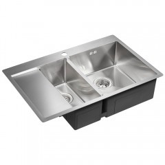 Мойка кухонная Paulmark Kroner PM227851-BSR