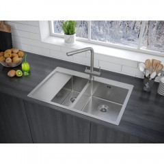 Мойка кухонная Paulmark Kroner PM227851-BSR