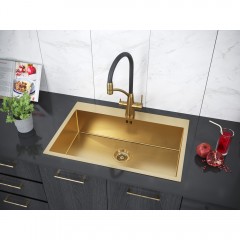 Мойка кухонная Paulmark Kroner PM217551-BG