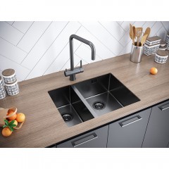 Мойка кухонная Paulmark Gerberg PM225944-GMR