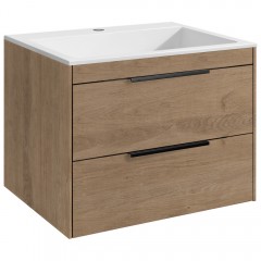 Тумба с раковиной Vincea Chiara 2D 600 N.Oak