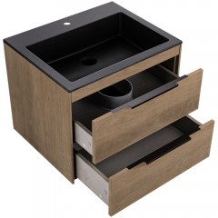 Тумба с раковиной Vincea Chiara 2D 600 N.Oak
