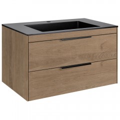 Тумба с раковиной Vincea Chiara 2D 800 N.Oak