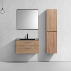 Тумба с раковиной Vincea Chiara 2D 800 N.Oak