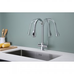 Смеситель для кухни Paulmark Lange La214212-CR