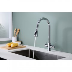 Смеситель для кухни Paulmark Lange La214212-CR