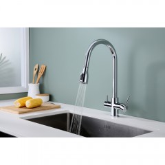 Смеситель для кухни Paulmark Lange La214212-CR