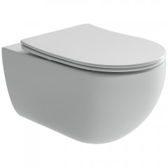 Унитаз подвесной Ceramica Nova Long CN3015 безободковый