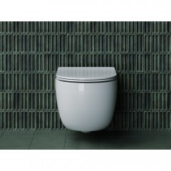 Унитаз подвесной Ceramica Nova Long CN3015 безободковый