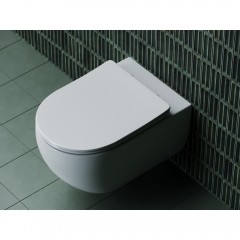 Унитаз подвесной Ceramica Nova Long CN3015 безободковый