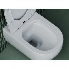 Унитаз подвесной Ceramica Nova Long CN3015 безободковый