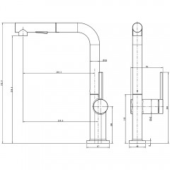 Смеситель для кухни Paulmark Neo Ne214419-401
