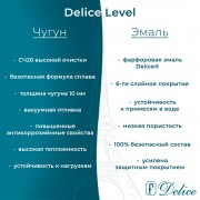 Ванна чугунная Delice France Level 170x75 DLR230602